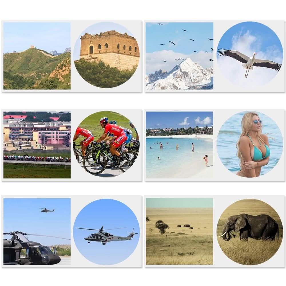 8x21 Small Compact Lightweight Binoculars