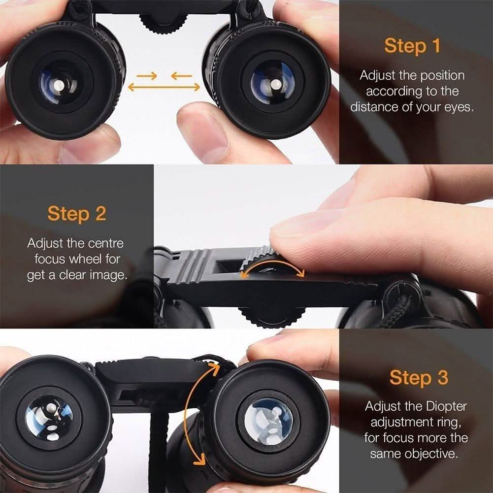 8x21 Small Compact Lightweight Binoculars