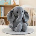 Elephant Stuffed Animal – Soft Plush Toy for Kids & Babies