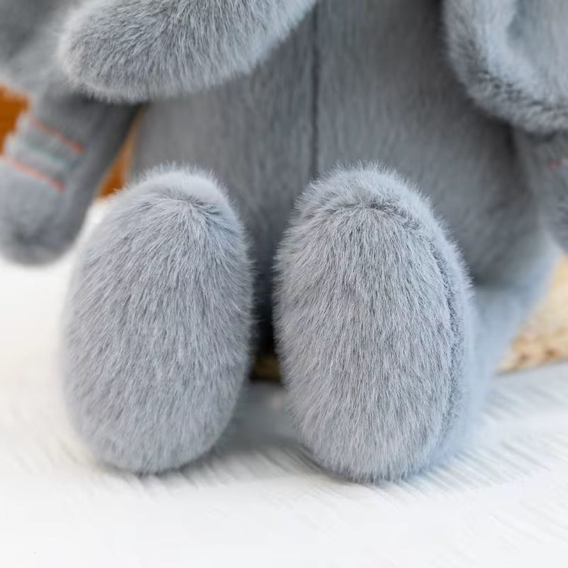 Elephant Stuffed Animal – Soft Plush Toy for Kids & Babies
