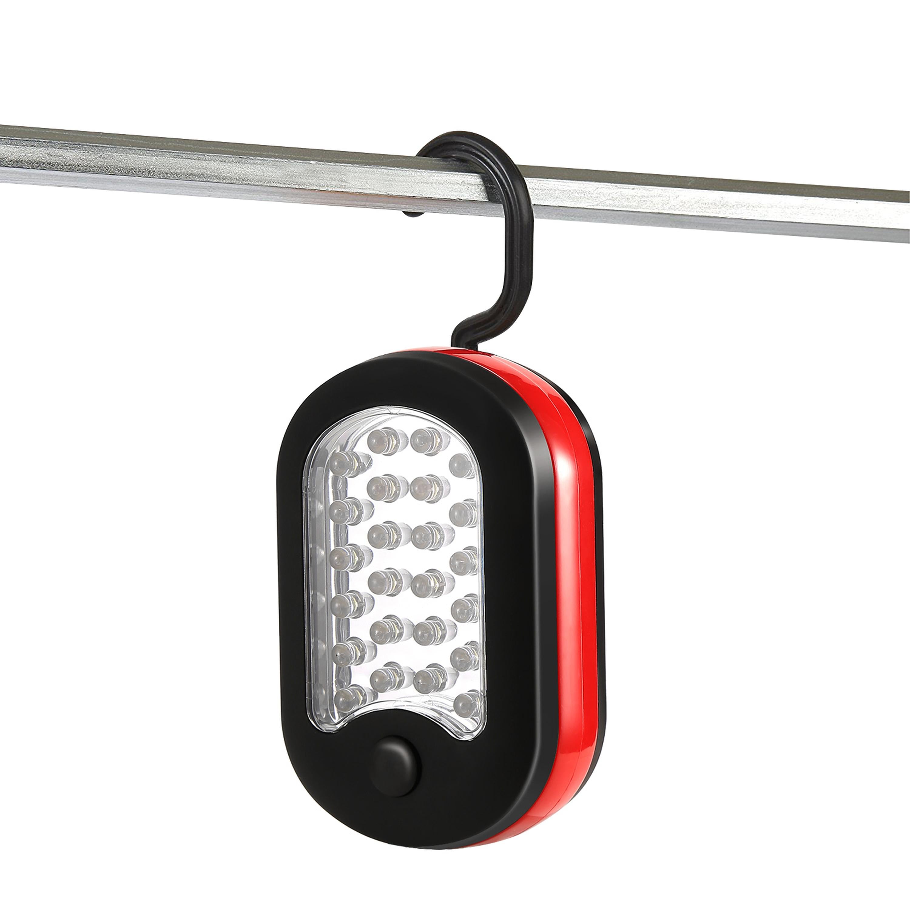 Compact Magnetic Work Light 27 LEDs w/ Hook � Emergency Camping Hiking