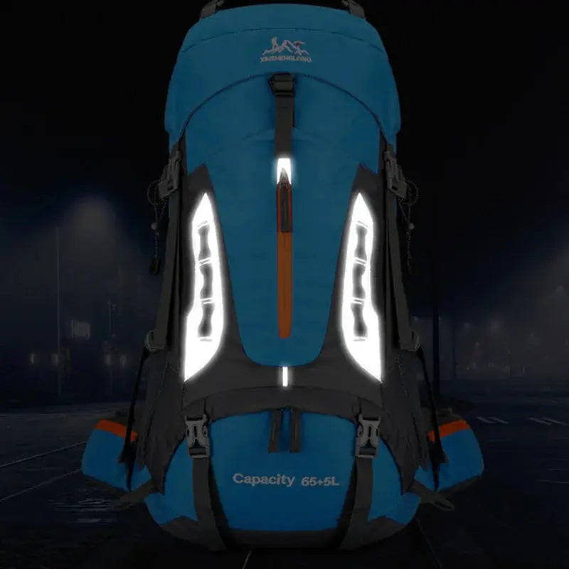 70L Camping Backpack Hiking Waterproof Travel Bags