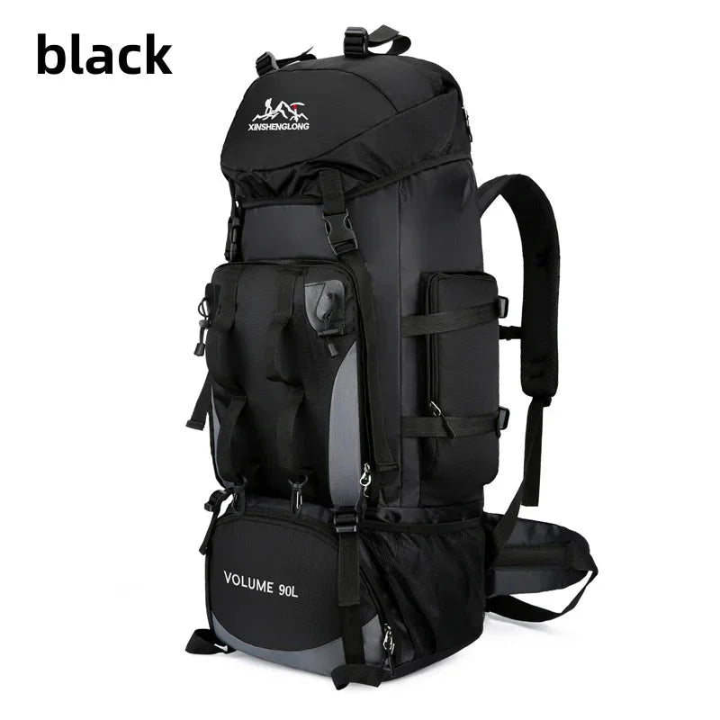 90L Waterproof Hiking Backpack Large Camping & Trekking Rucksack